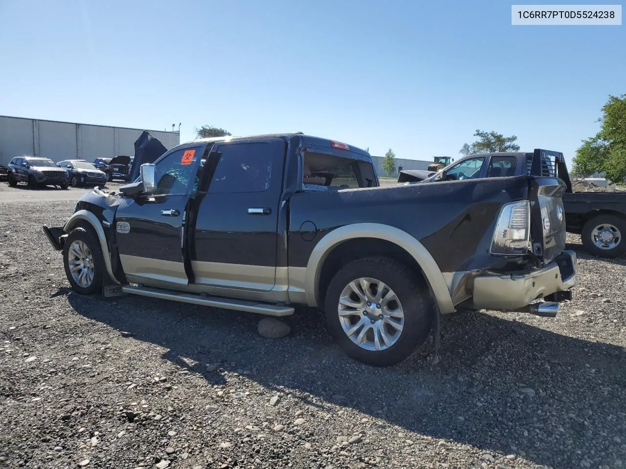 2013 Ram 1500 Longh VIN: 1C6RR7PT0D5524238 Lot: 60301754