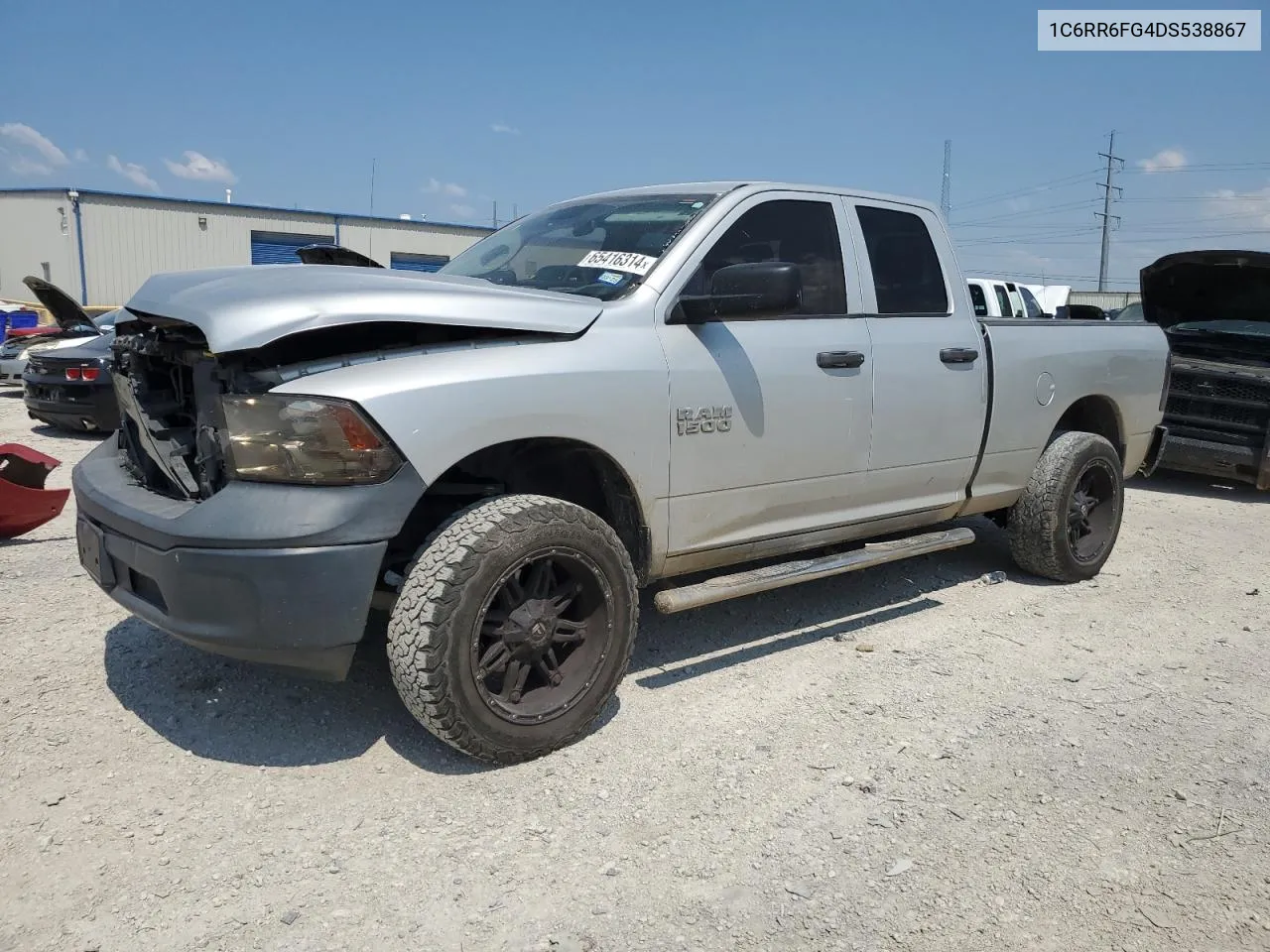 2013 Ram 1500 St VIN: 1C6RR6FG4DS538867 Lot: 65416314