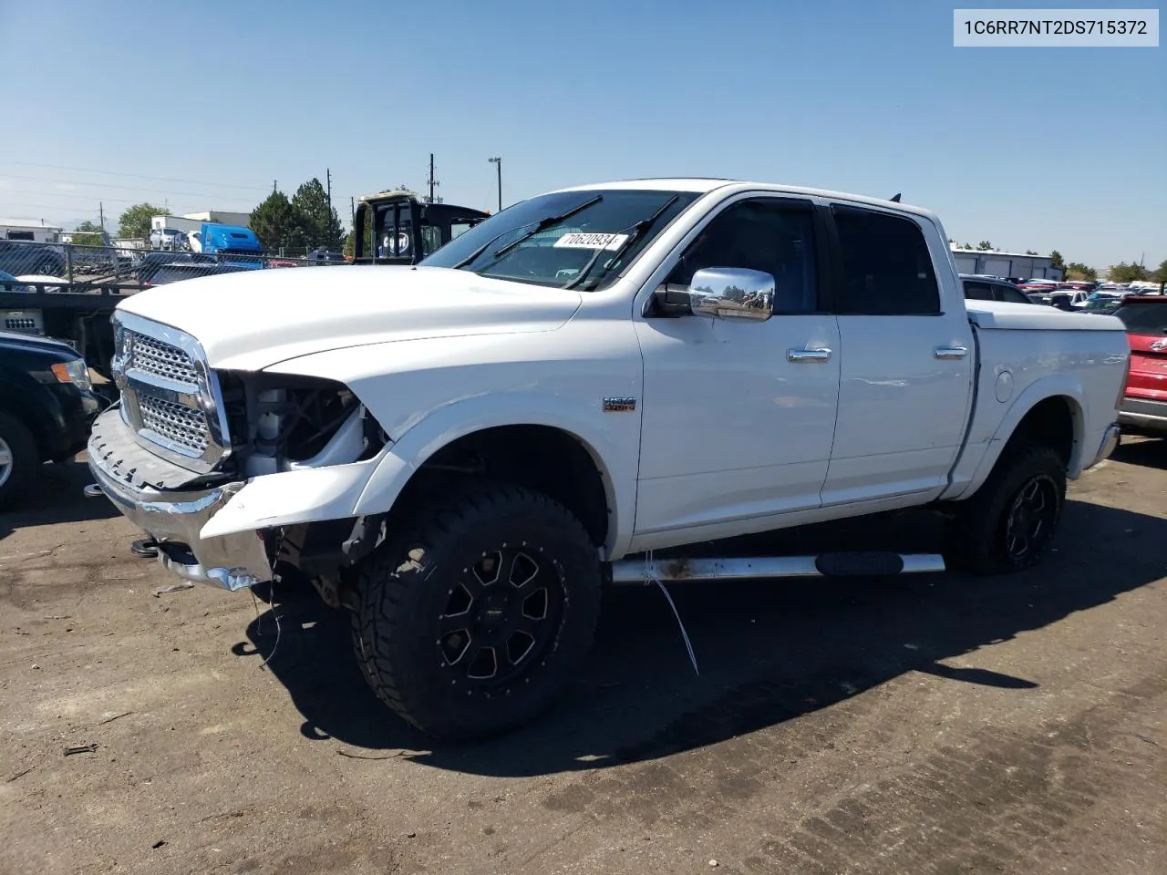 2013 Ram 1500 Laramie VIN: 1C6RR7NT2DS715372 Lot: 70620934