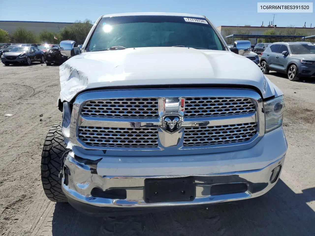 2014 Ram 1500 Laramie VIN: 1C6RR6NT8ES391520 Lot: 71719734