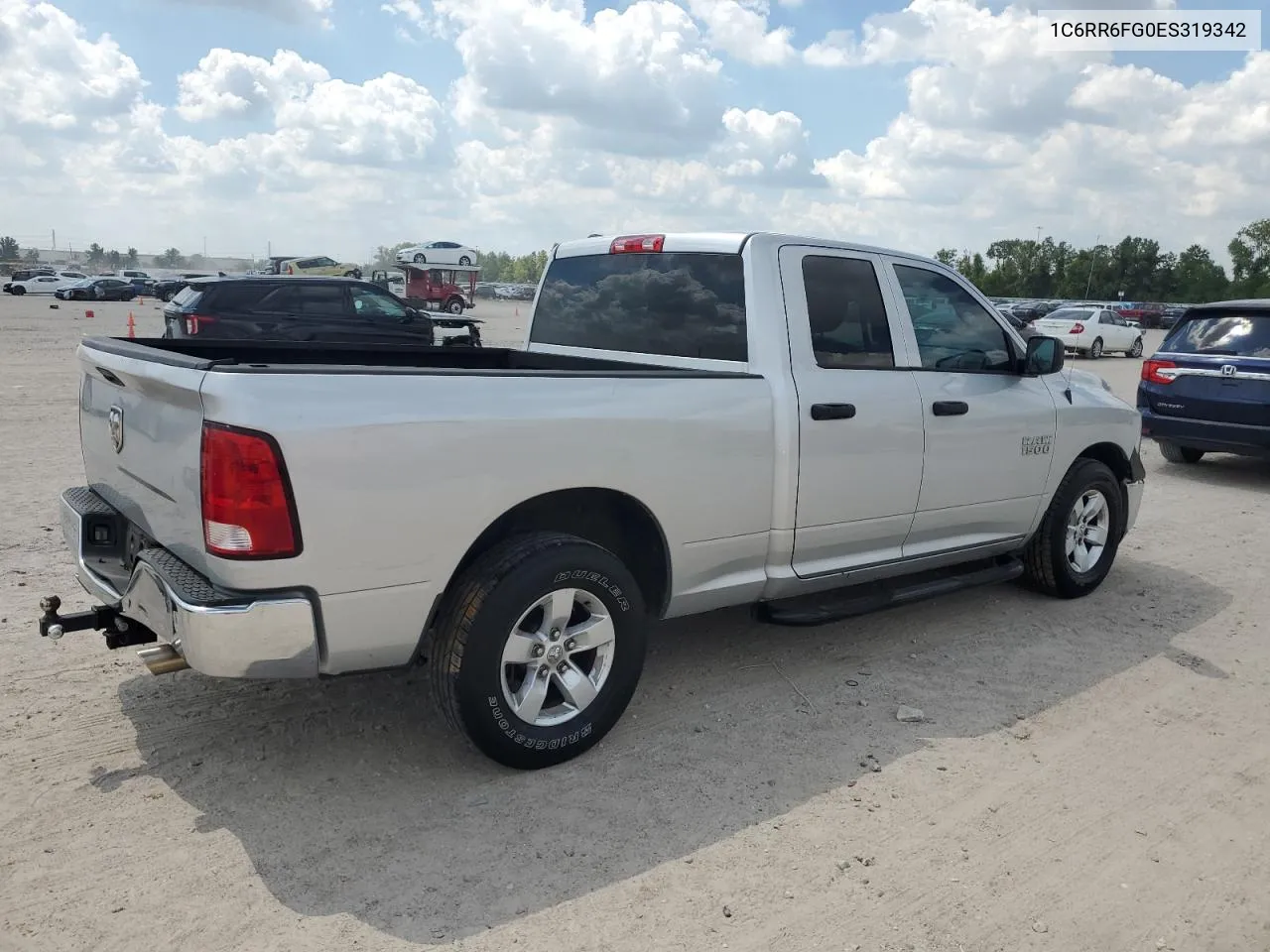 2014 Ram 1500 St VIN: 1C6RR6FG0ES319342 Lot: 72073234