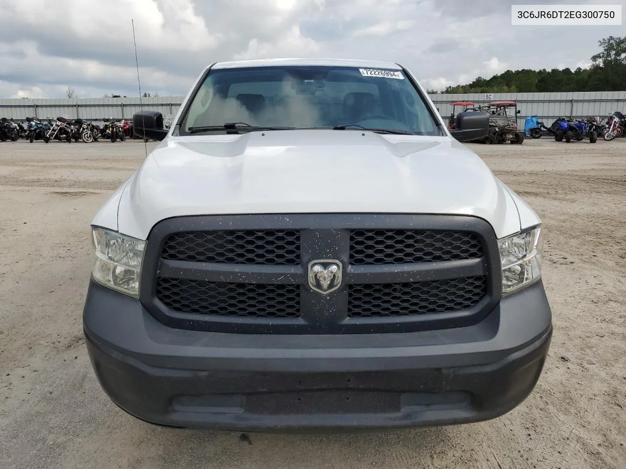 2014 Ram 1500 St VIN: 3C6JR6DT2EG300750 Lot: 72226994