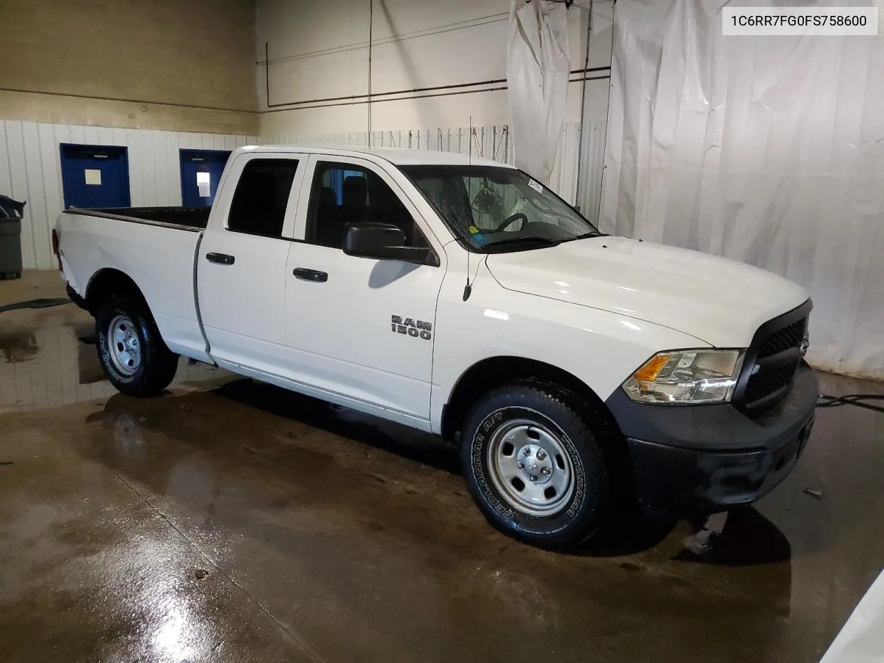 2015 Ram 1500 St VIN: 1C6RR7FG0FS758600 Lot: 71053474