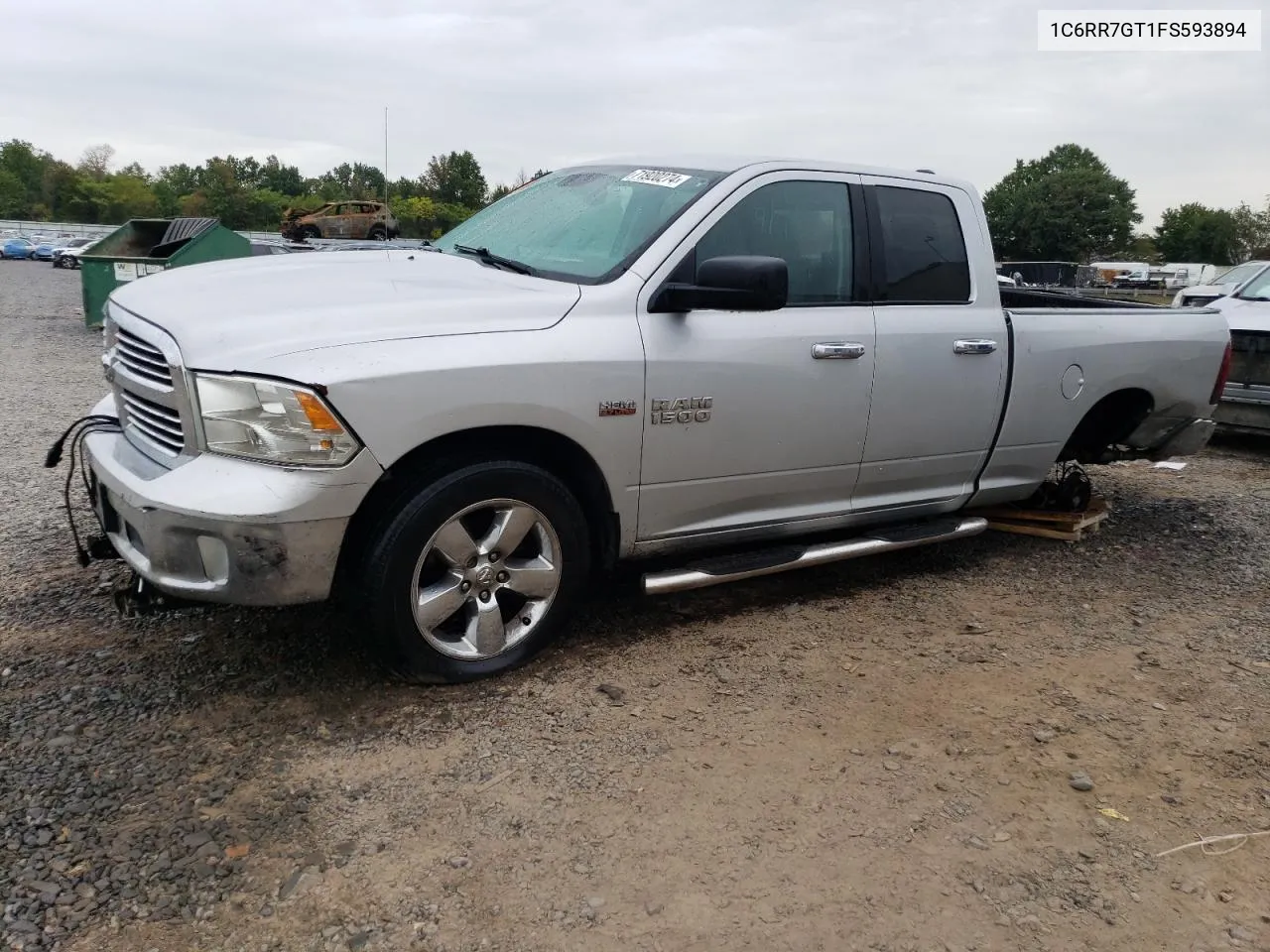 1C6RR7GT1FS593894 2015 Ram 1500 Slt