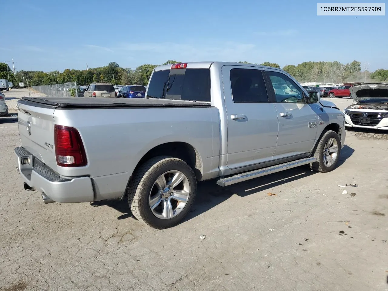 2015 Ram 1500 Sport VIN: 1C6RR7MT2FS597909 Lot: 72054574