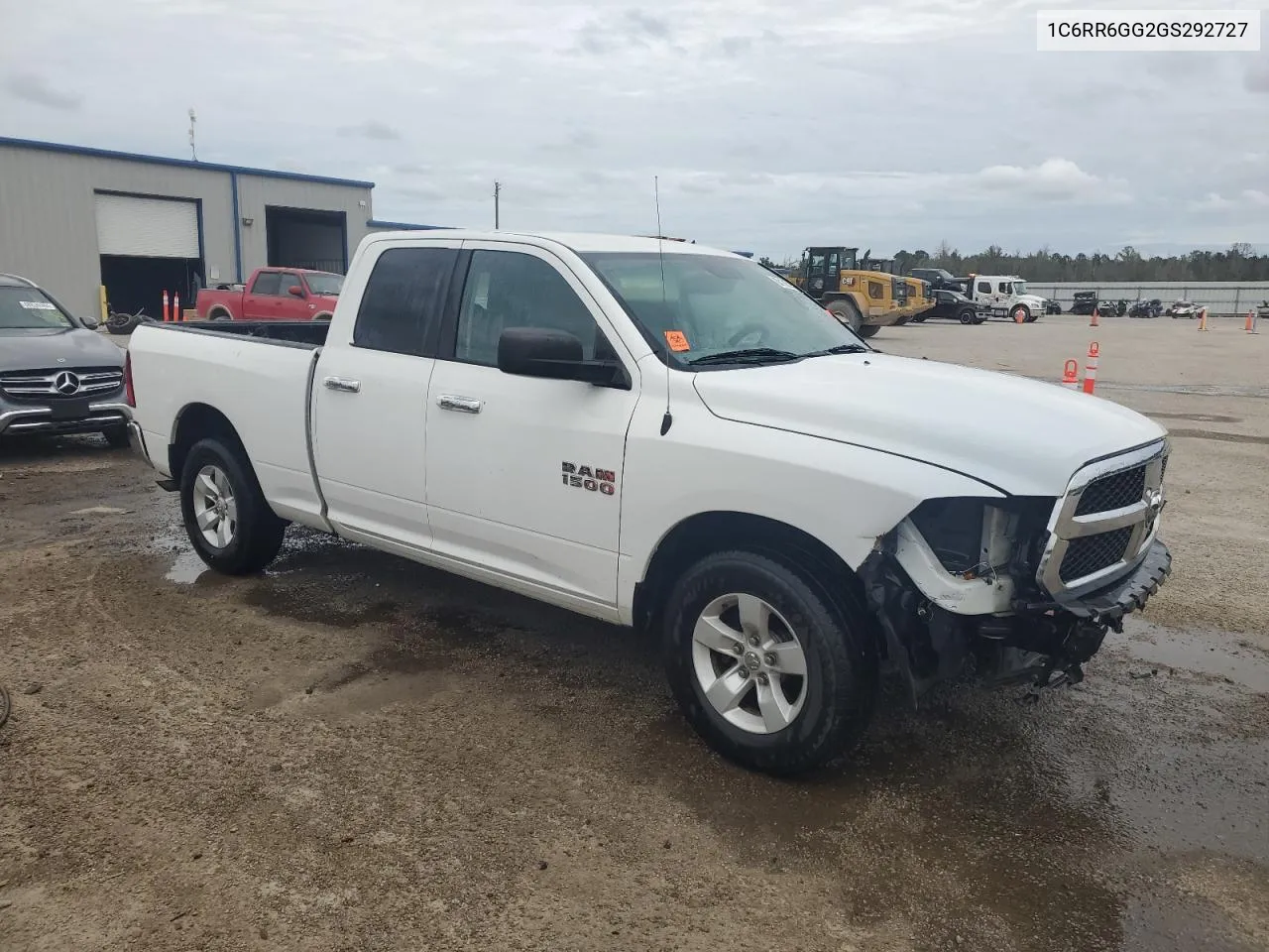 2016 Ram 1500 Slt VIN: 1C6RR6GG2GS292727 Lot: 68136594