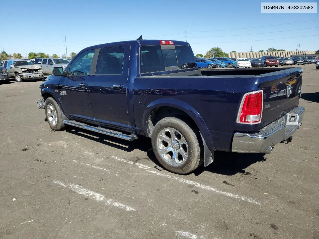 2016 Ram 1500 Laramie VIN: 1C6RR7NT4GS302583 Lot: 71717014