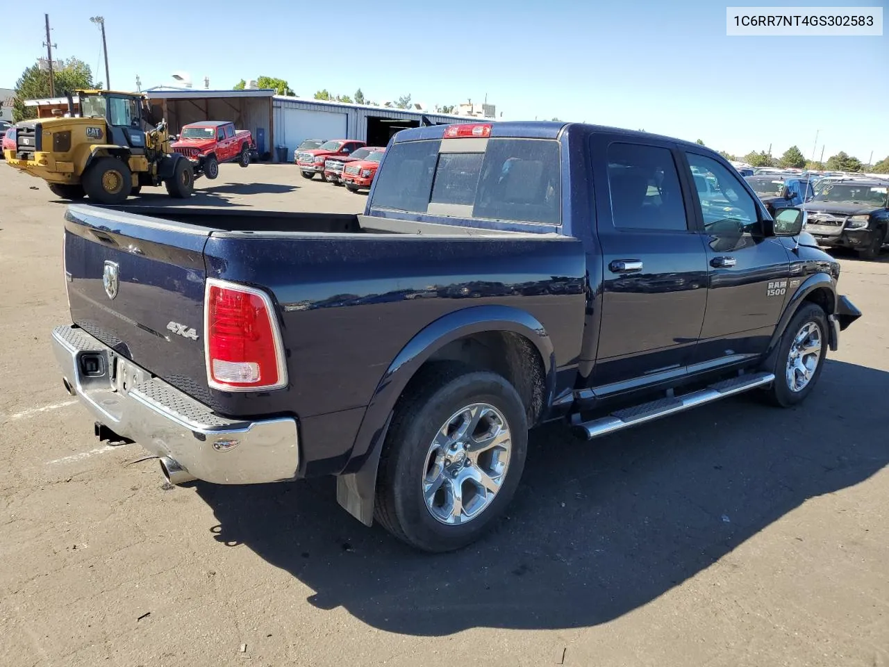 1C6RR7NT4GS302583 2016 Ram 1500 Laramie