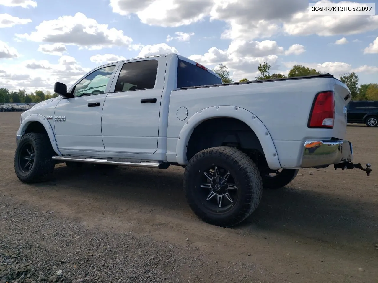 2017 Ram 1500 St VIN: 3C6RR7KT3HG522097 Lot: 72275194