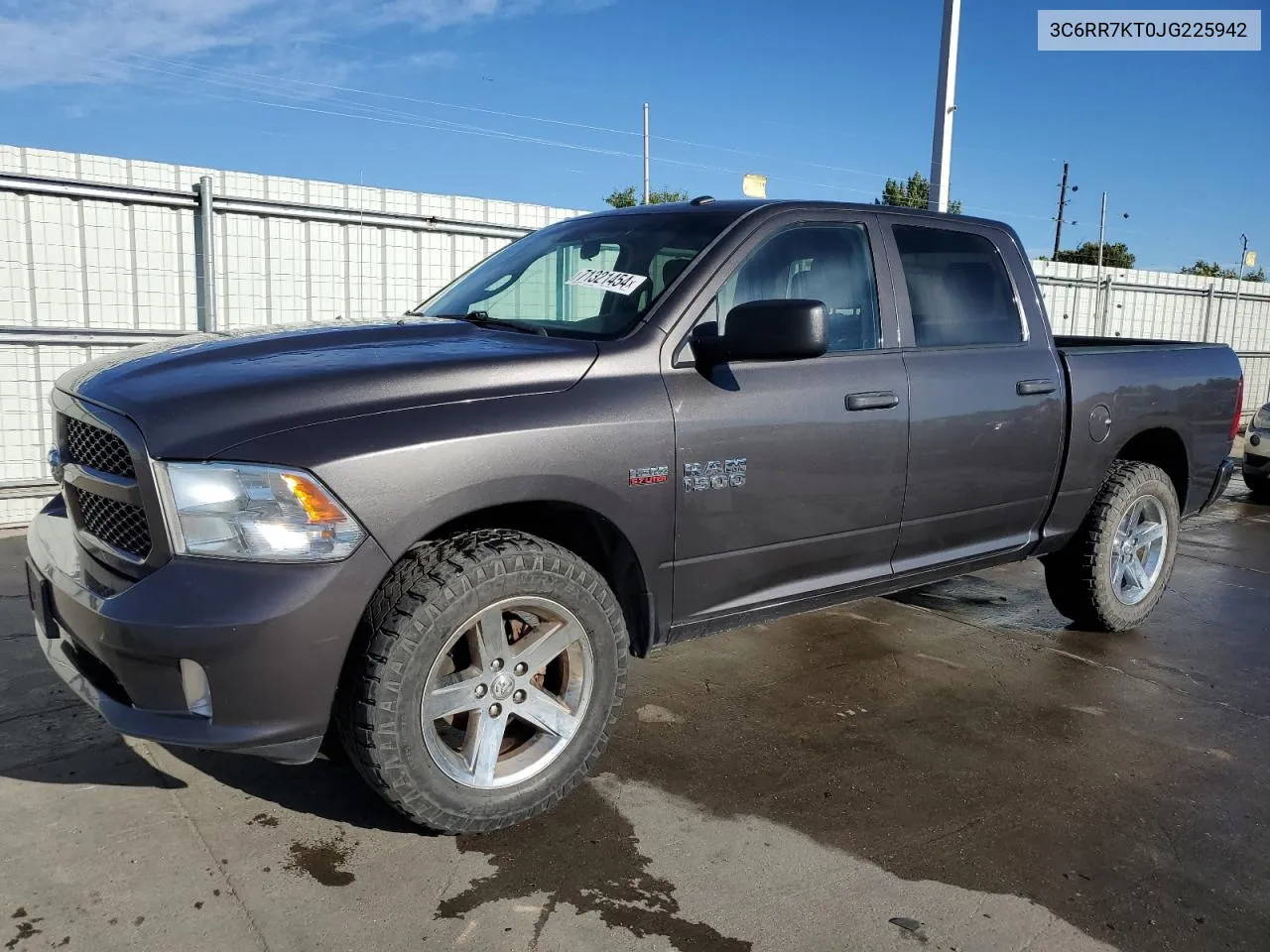 2018 Ram 1500 St VIN: 3C6RR7KT0JG225942 Lot: 71321454