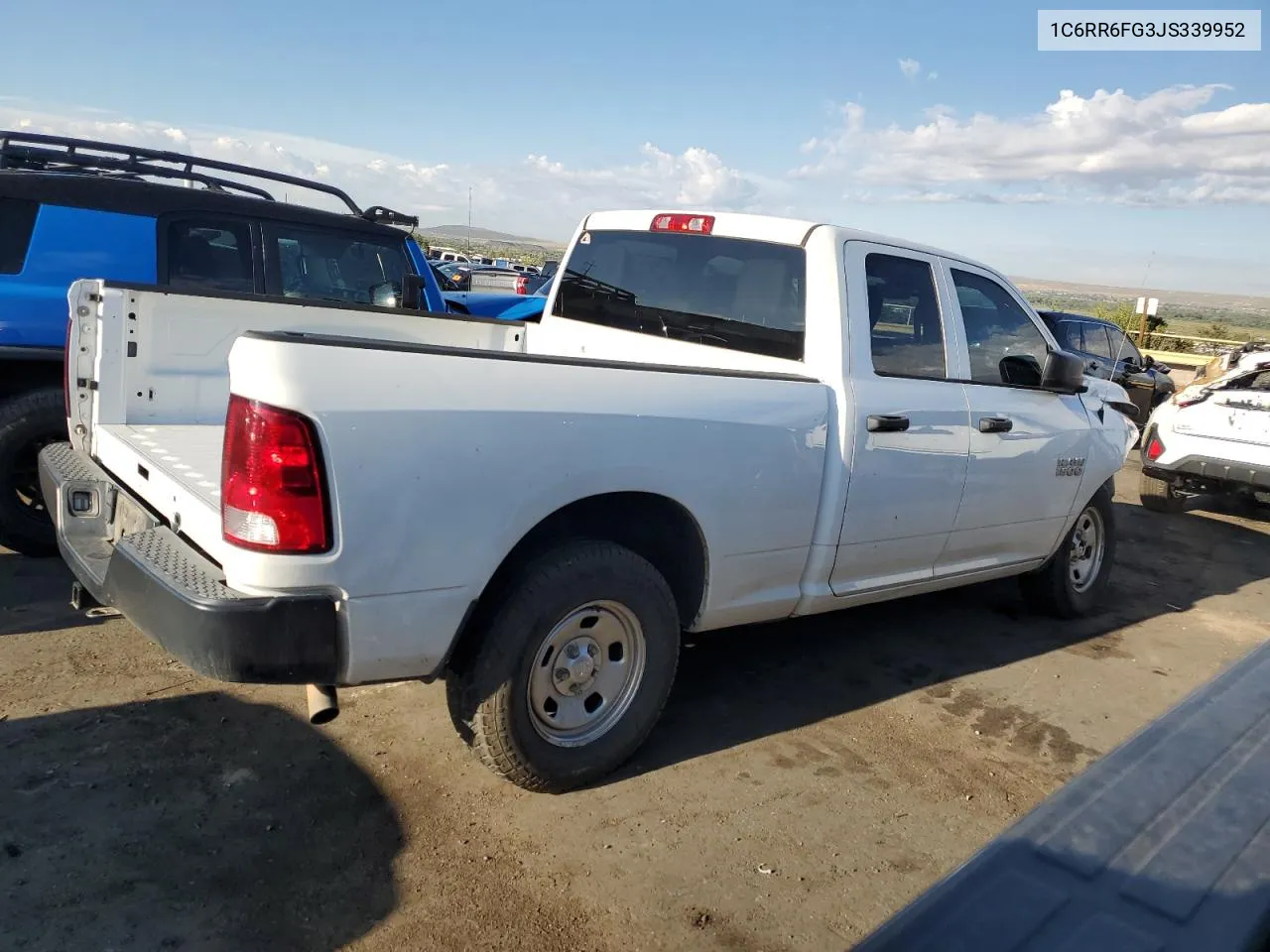 2018 Ram 1500 St VIN: 1C6RR6FG3JS339952 Lot: 71631814