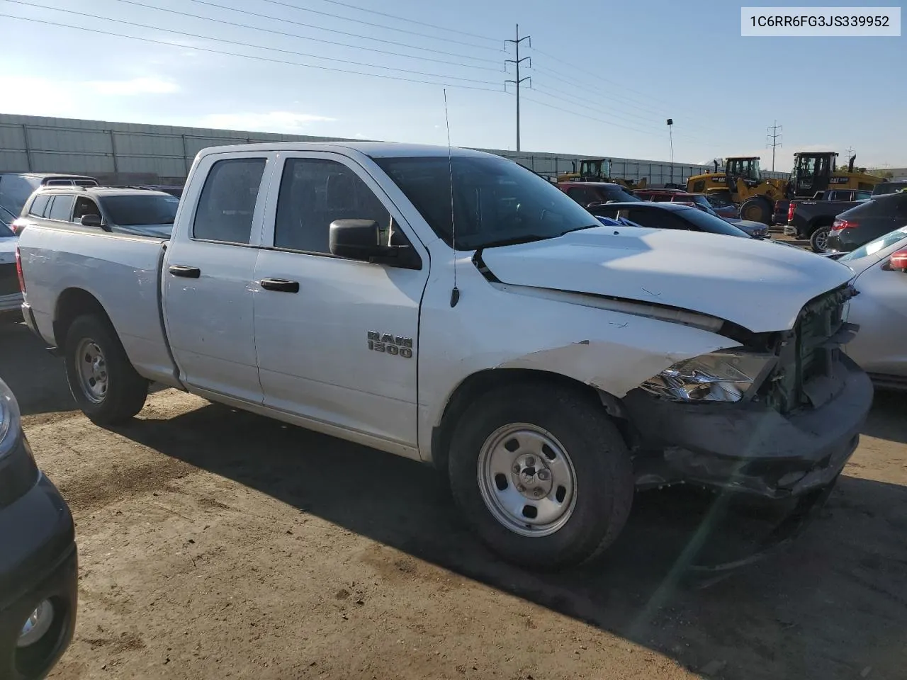 2018 Ram 1500 St VIN: 1C6RR6FG3JS339952 Lot: 71631814