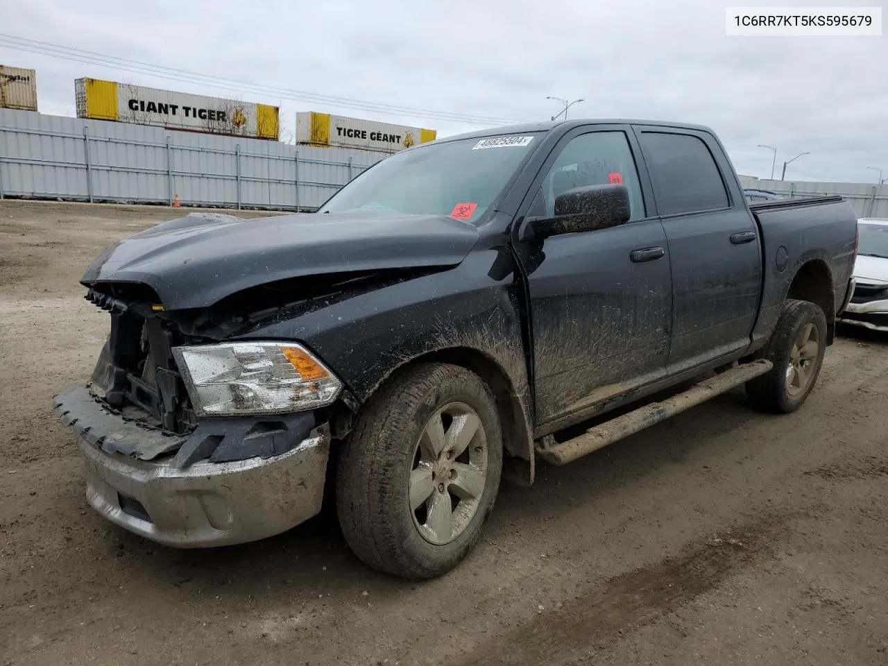 2019 Ram 1500 Classic Tradesman VIN: 1C6RR7KT5KS595679 Lot: 48825504