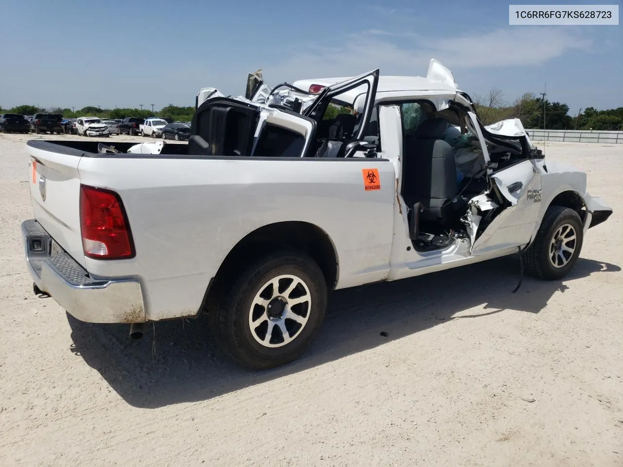 2019 Ram 1500 Classic Tradesman VIN: 1C6RR6FG7KS628723 Lot: 61490914