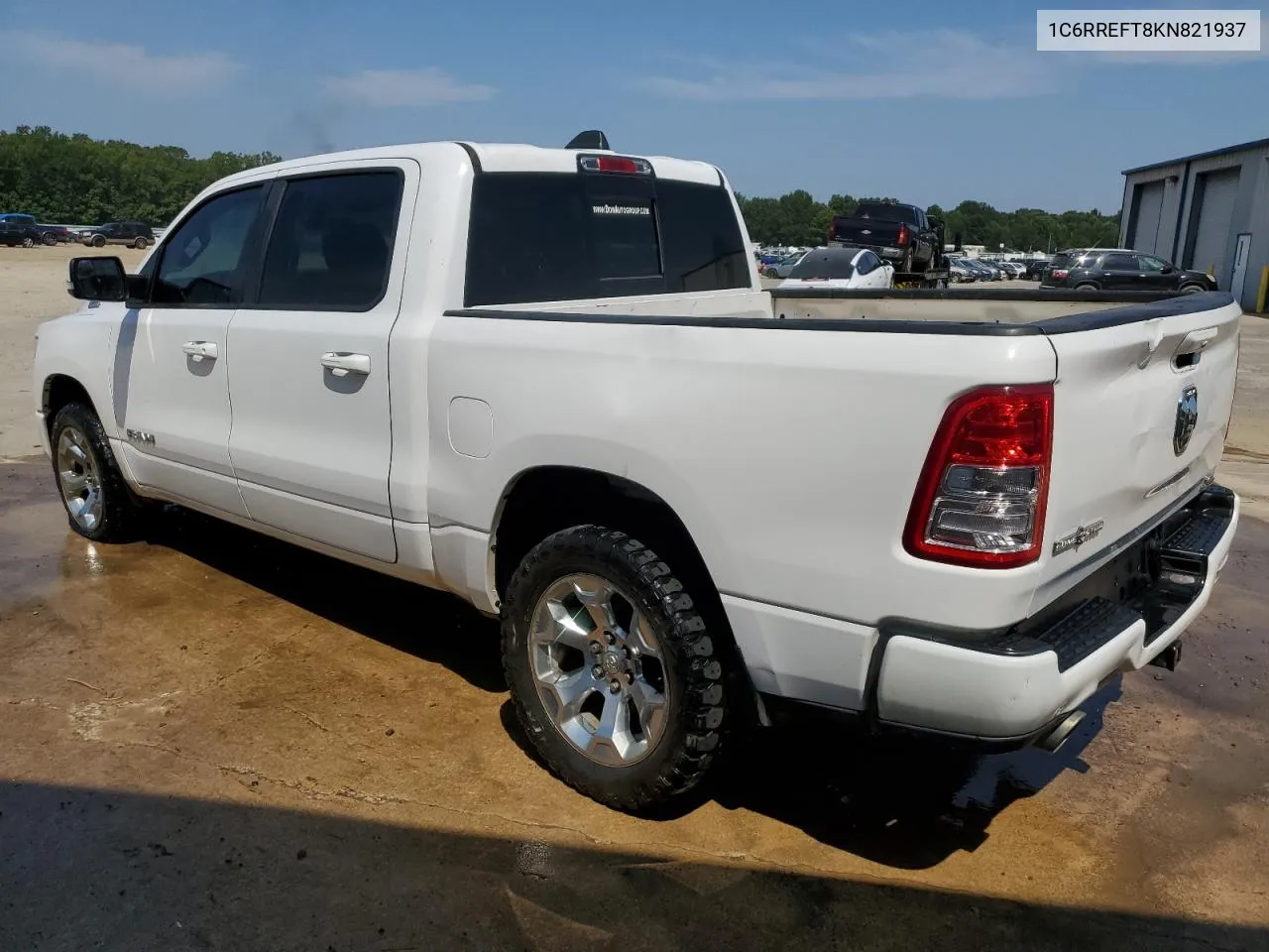 2019 Ram 1500 Big Horn/Lone Star VIN: 1C6RREFT8KN821937 Lot: 68934854