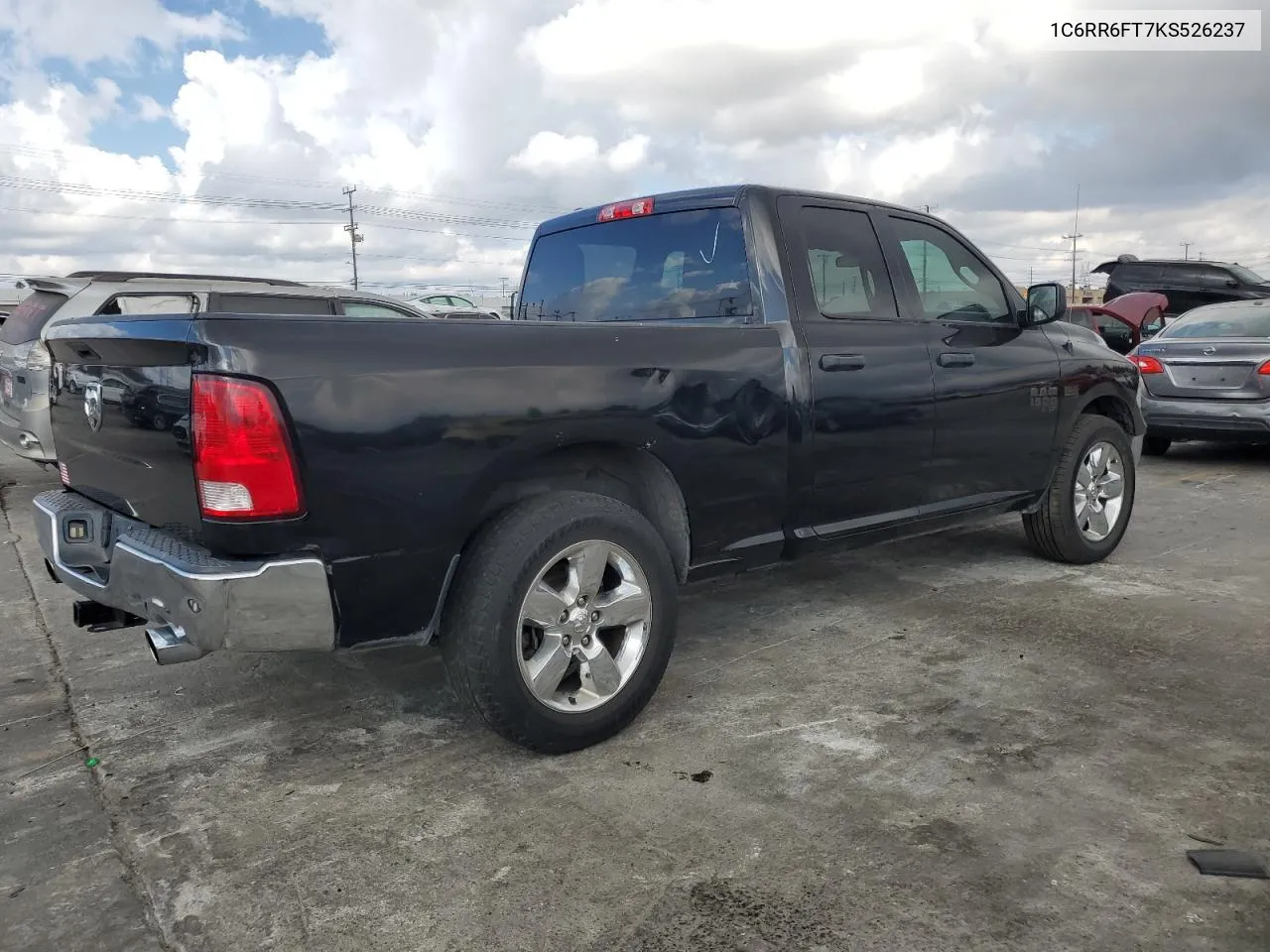 2019 Ram 1500 Classic Tradesman VIN: 1C6RR6FT7KS526237 Lot: 71785374