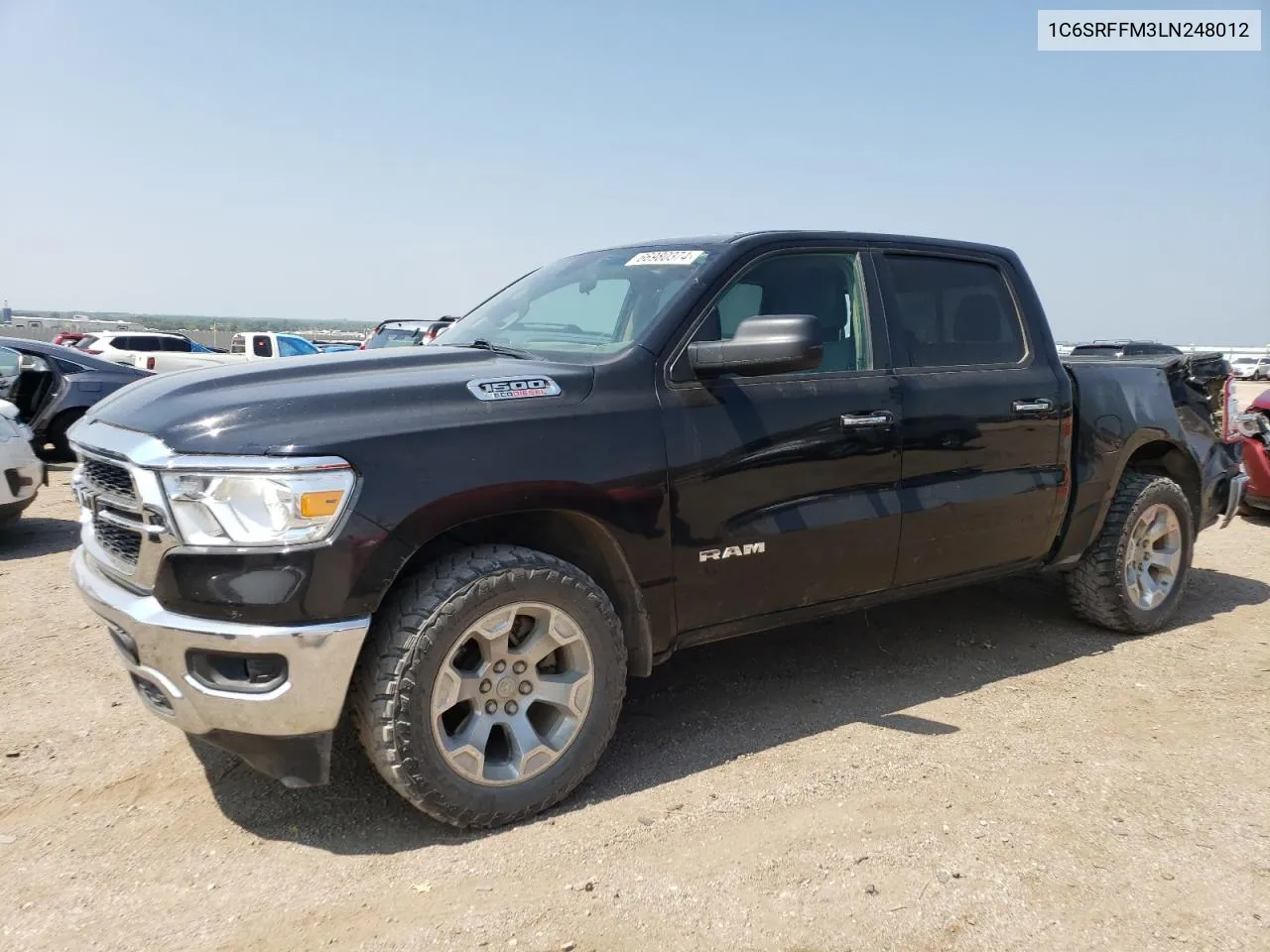 2020 Ram 1500 Big Horn/Lone Star VIN: 1C6SRFFM3LN248012 Lot: 66980374