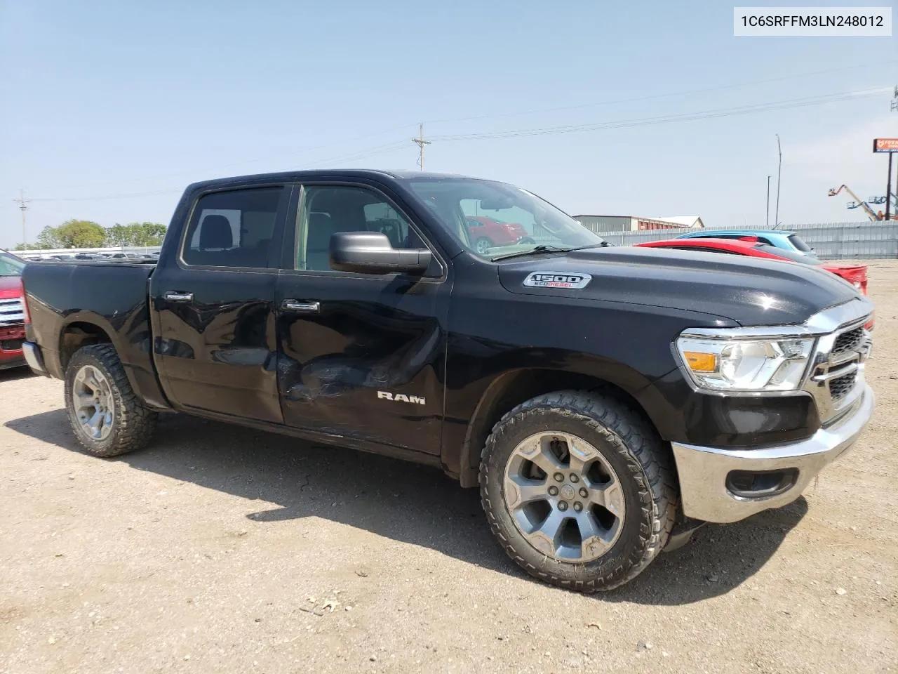 2020 Ram 1500 Big Horn/Lone Star VIN: 1C6SRFFM3LN248012 Lot: 66980374