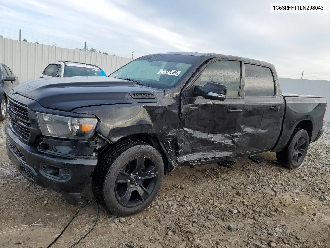 2020 Ram 1500 Big Horn/Lone Star VIN: 1C6SRFFT1LN298043 Lot: 71737694