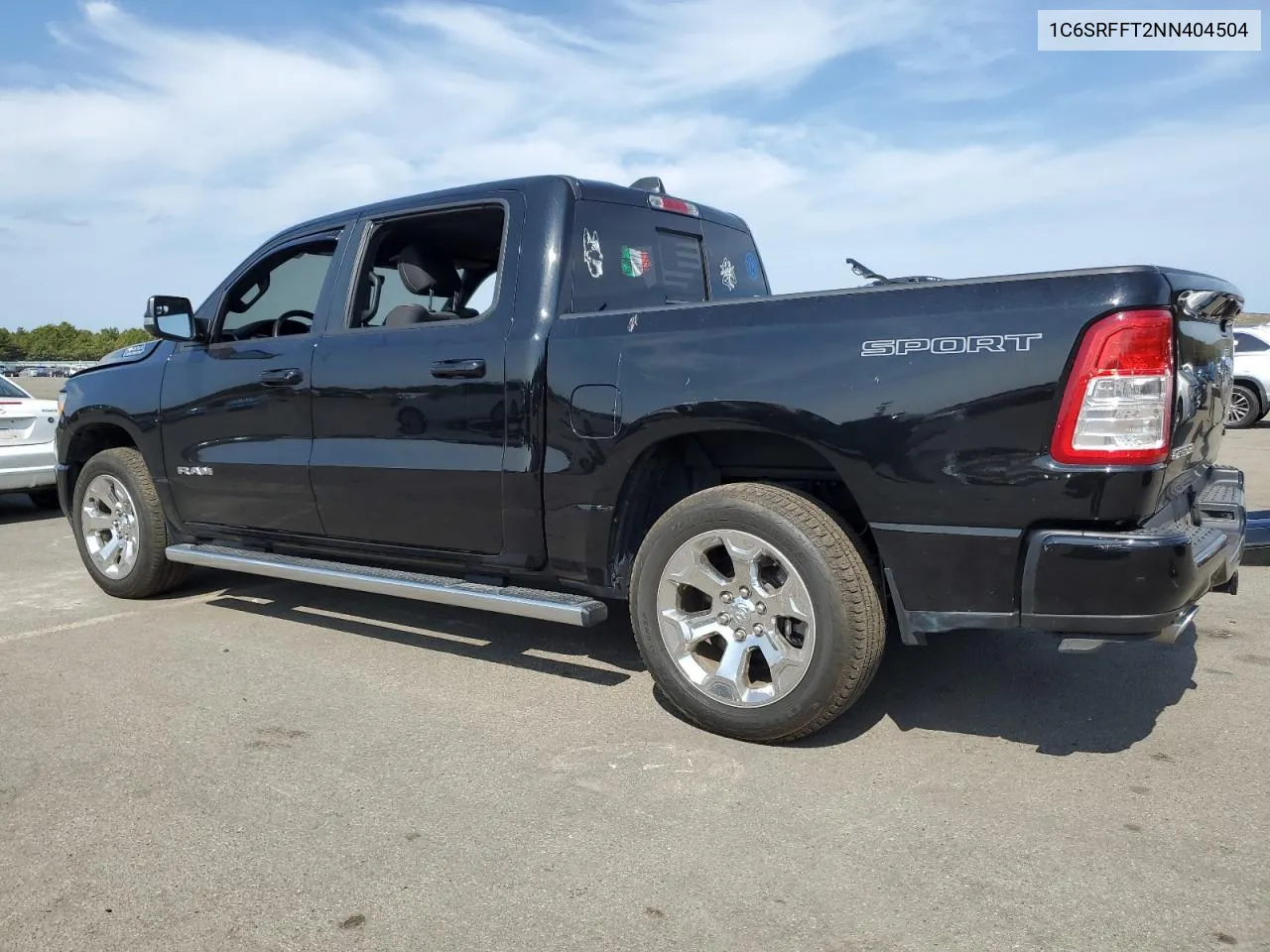 2022 Ram 1500 Big Horn/Lone Star VIN: 1C6SRFFT2NN404504 Lot: 71665674