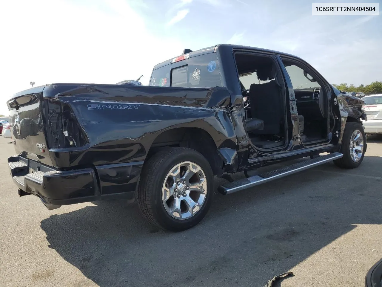 2022 Ram 1500 Big Horn/Lone Star VIN: 1C6SRFFT2NN404504 Lot: 71665674