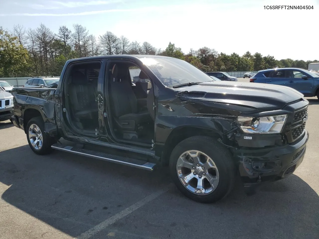 2022 Ram 1500 Big Horn/Lone Star VIN: 1C6SRFFT2NN404504 Lot: 71665674