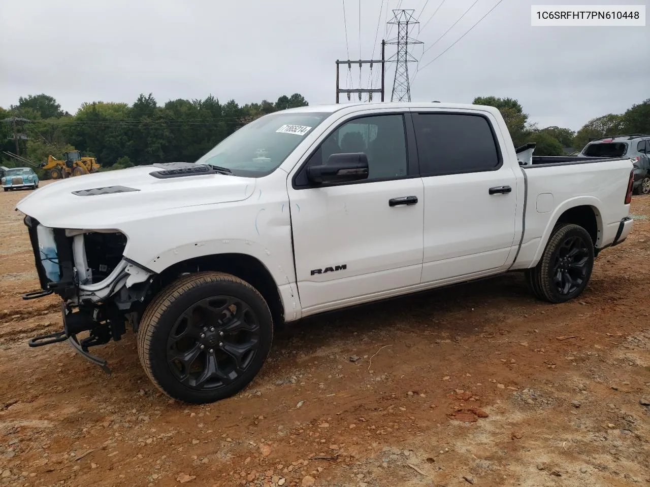 2023 Ram 1500 Limited VIN: 1C6SRFHT7PN610448 Lot: 71865214