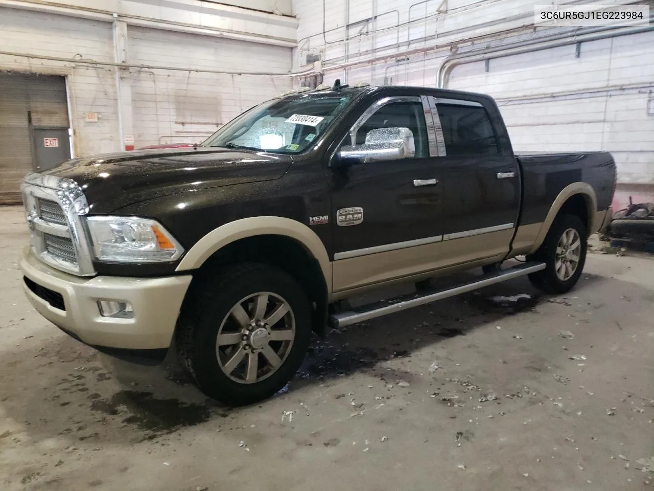 2014 Ram 2500 Longhorn VIN: 3C6UR5GJ1EG223984 Lot: 72030414