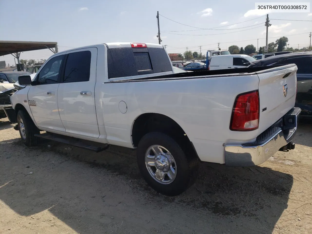 2016 Ram 2500 Slt VIN: 3C6TR4DT0GG308572 Lot: 58161934