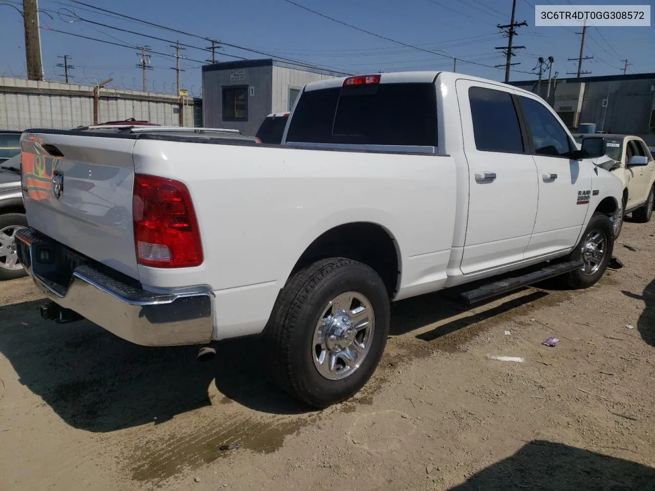 2016 Ram 2500 Slt VIN: 3C6TR4DT0GG308572 Lot: 58161934