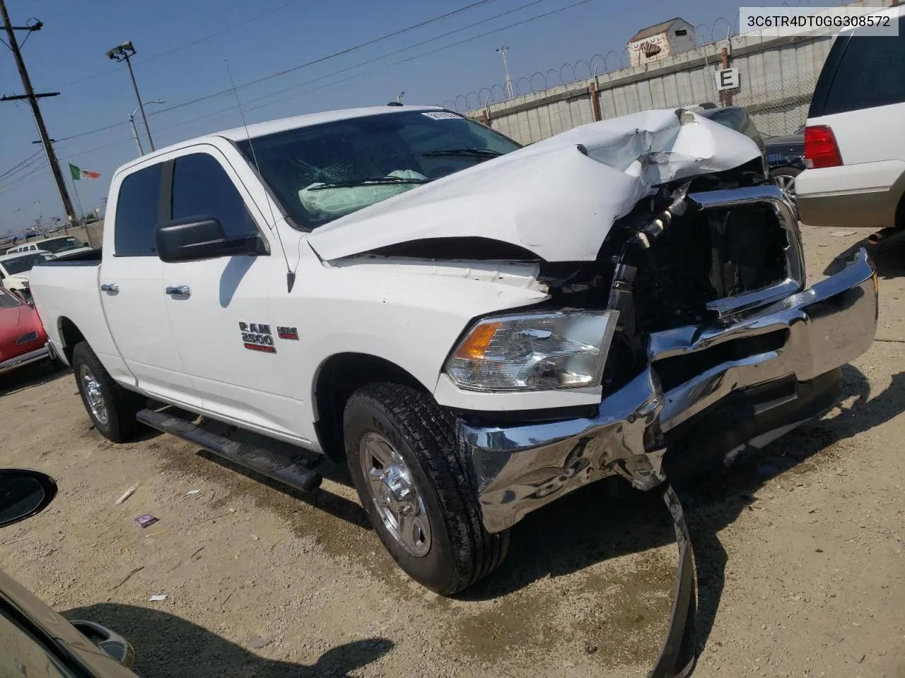 2016 Ram 2500 Slt VIN: 3C6TR4DT0GG308572 Lot: 58161934