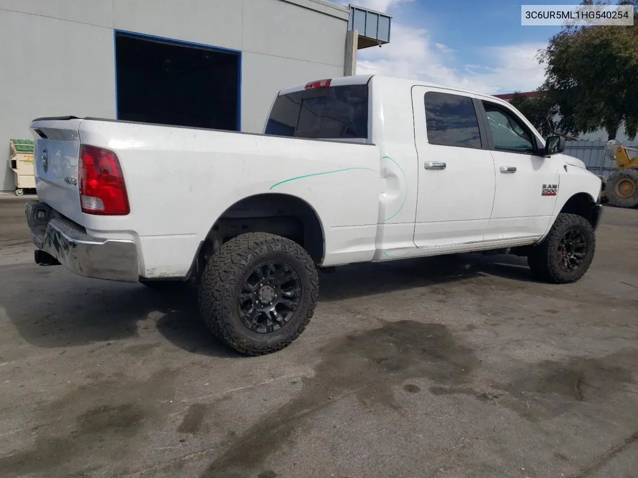 2017 Ram 2500 Slt VIN: 3C6UR5ML1HG540254 Lot: 72232444