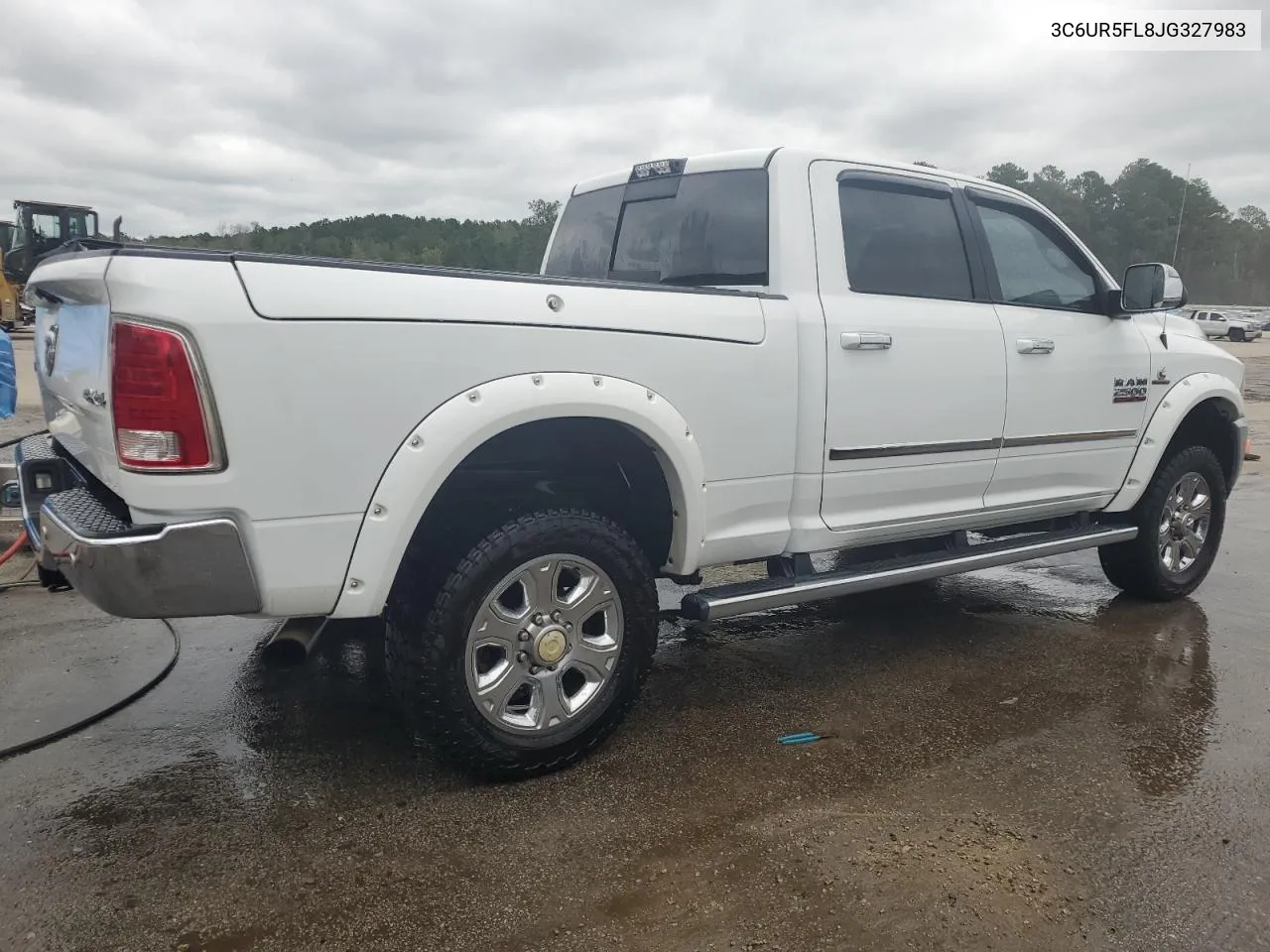 2018 Ram 2500 Laramie VIN: 3C6UR5FL8JG327983 Lot: 71717814