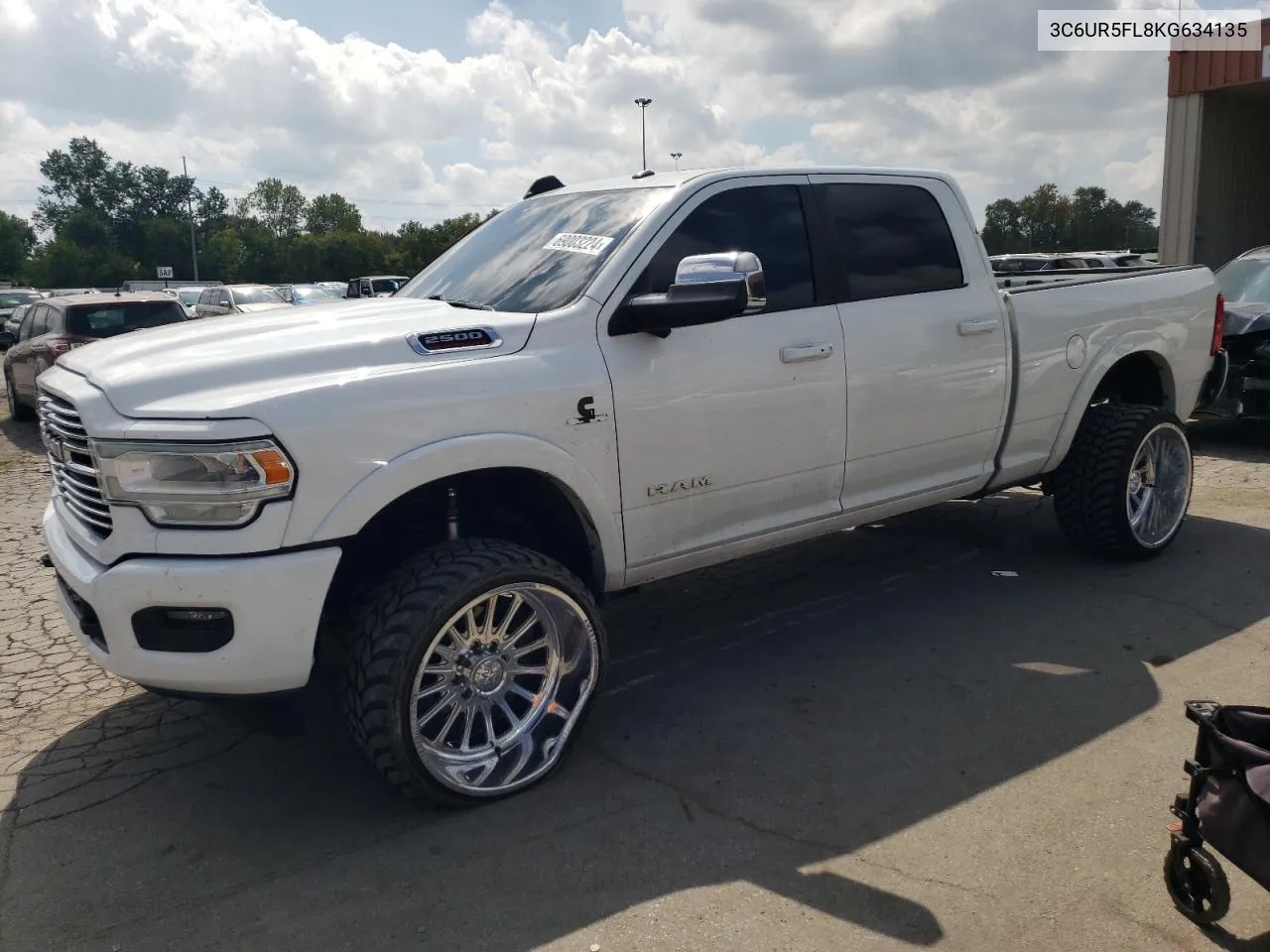 2019 Ram 2500 Laramie VIN: 3C6UR5FL8KG634135 Lot: 69003224