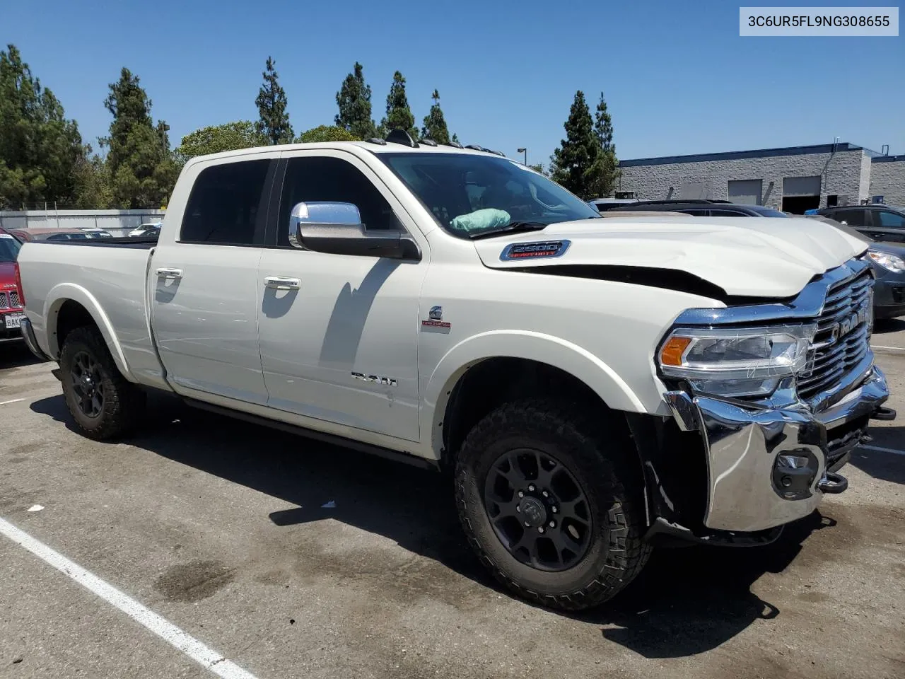 2022 Ram 2500 Laramie VIN: 3C6UR5FL9NG308655 Lot: 67770634