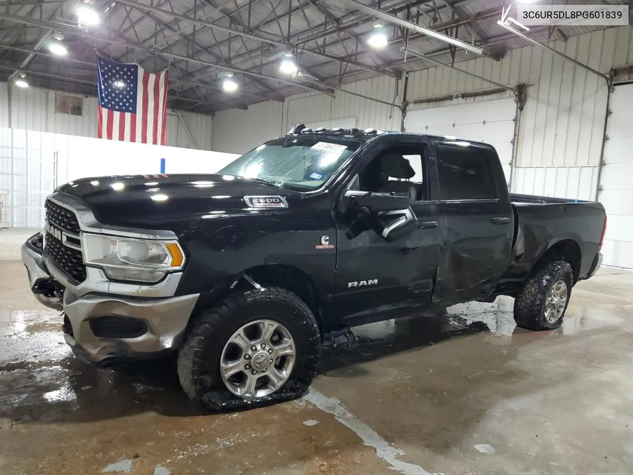 2023 Ram 2500 Big Horn VIN: 3C6UR5DL8PG601839 Lot: 58573164