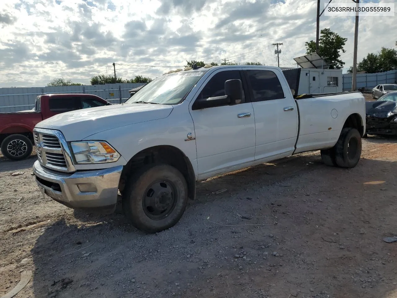 2013 Ram 3500 Slt VIN: 3C63RRHL3DG555989 Lot: 66677874