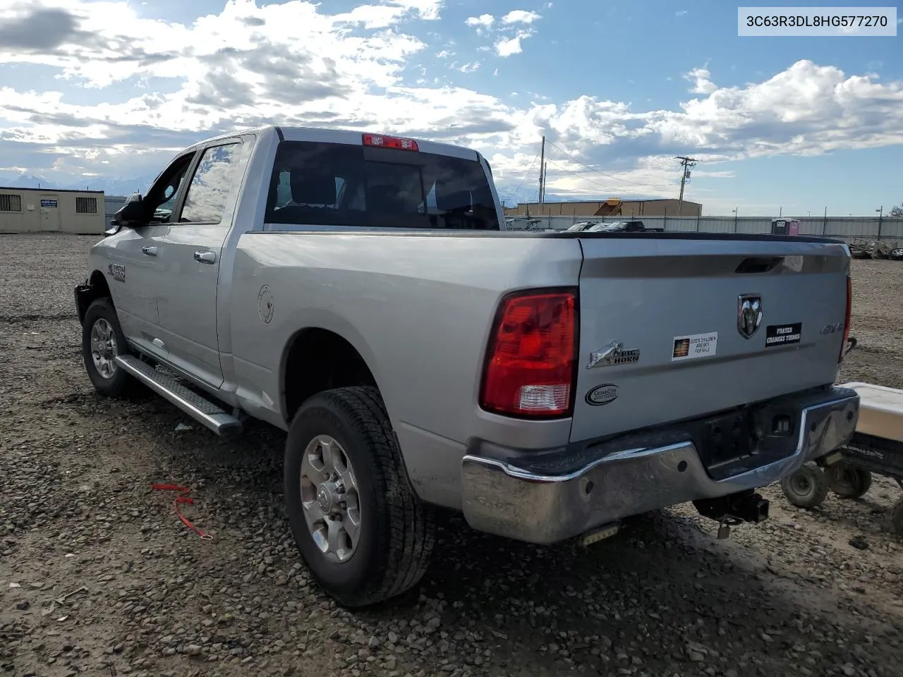 2017 Ram 3500 Slt VIN: 3C63R3DL8HG577270 Lot: 52379724