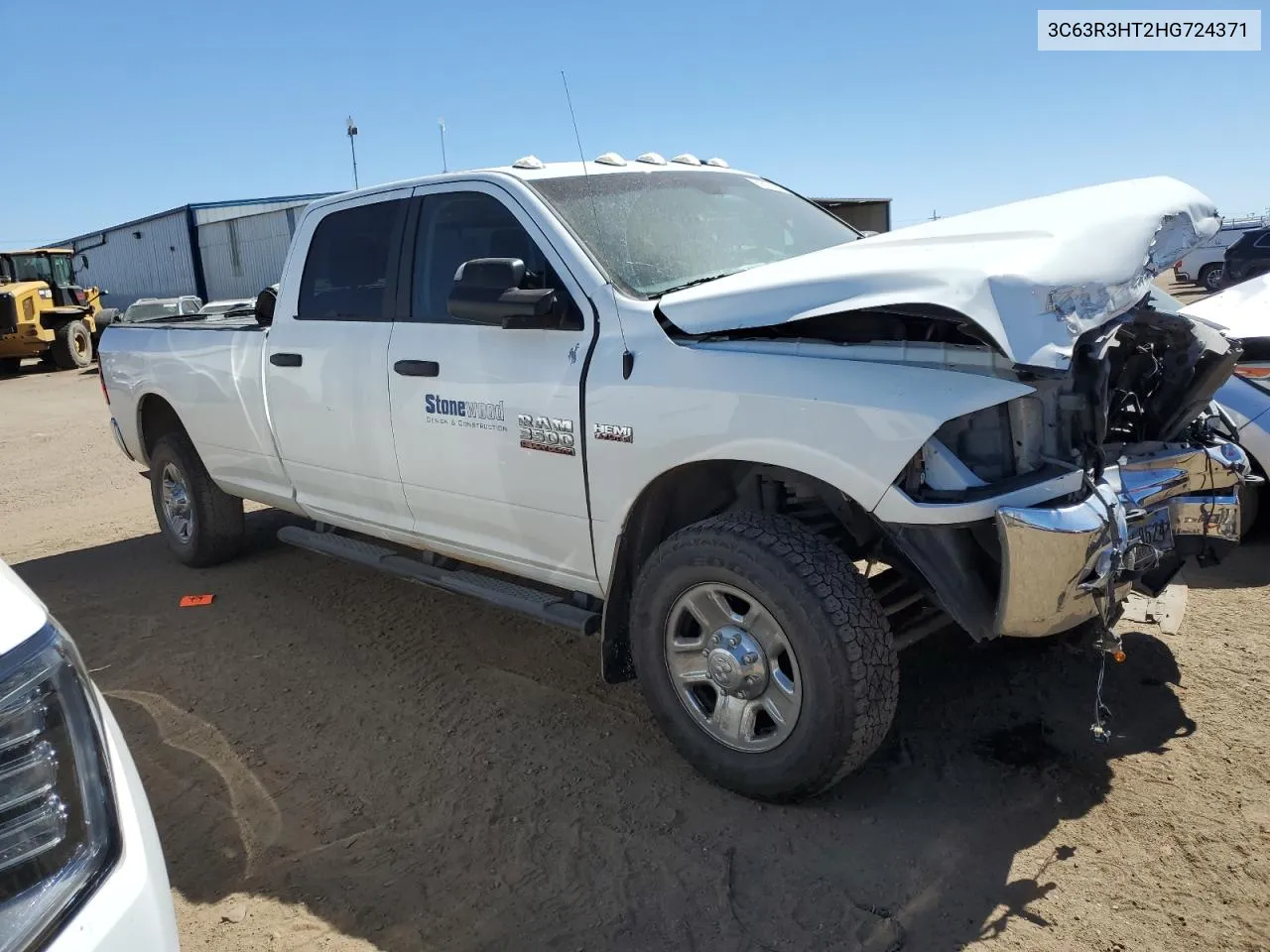 2017 Ram 3500 Slt VIN: 3C63R3HT2HG724371 Lot: 69513384