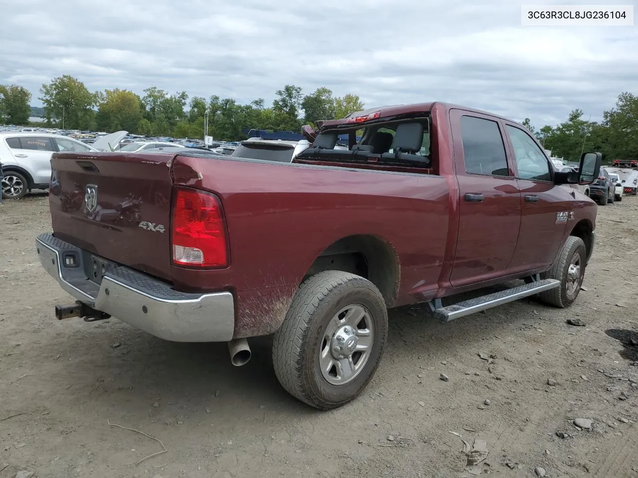 2018 Ram 3500 St VIN: 3C63R3CL8JG236104 Lot: 70434434