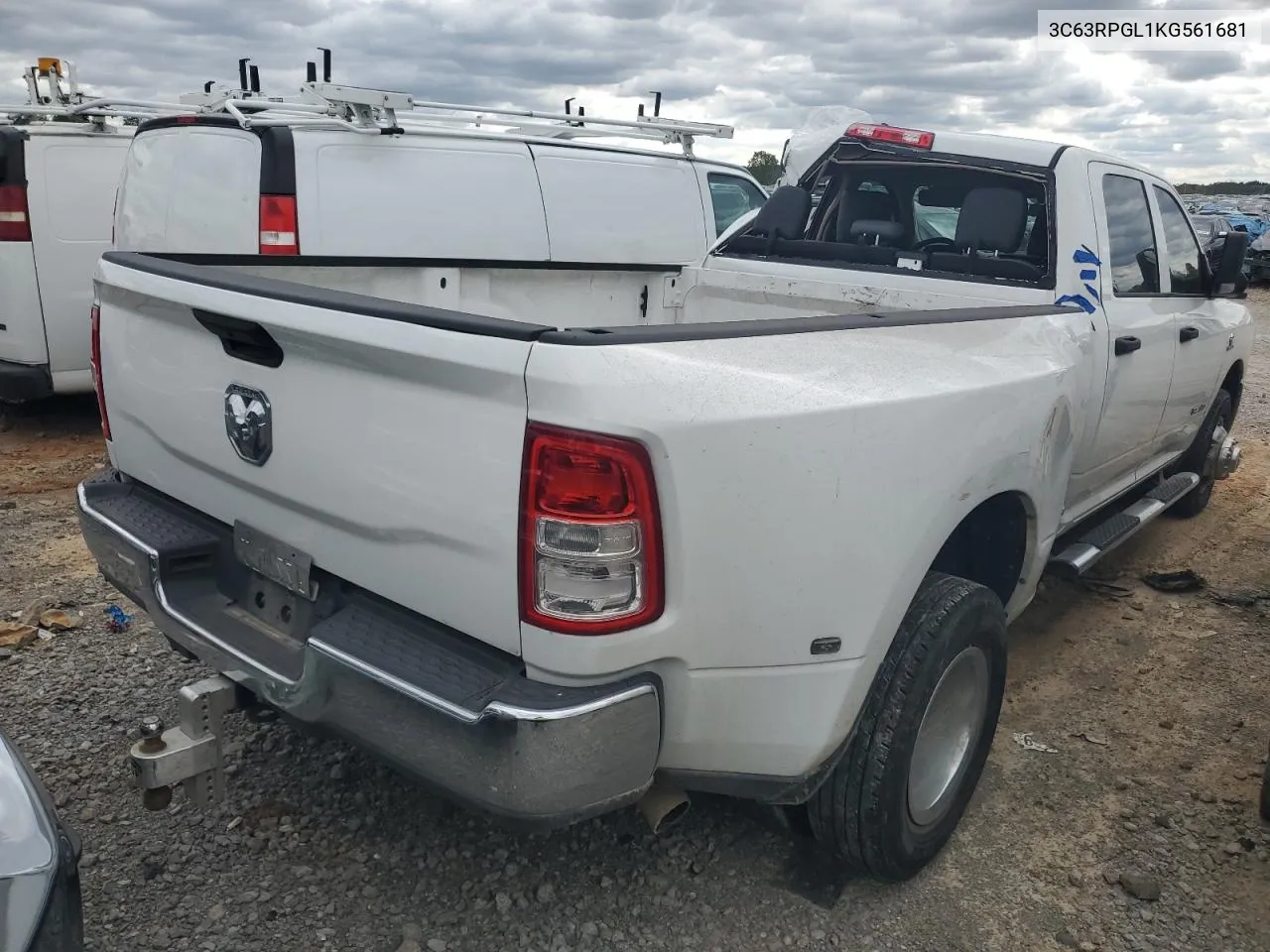 3C63RPGL1KG561681 2019 Ram 3500 Tradesman