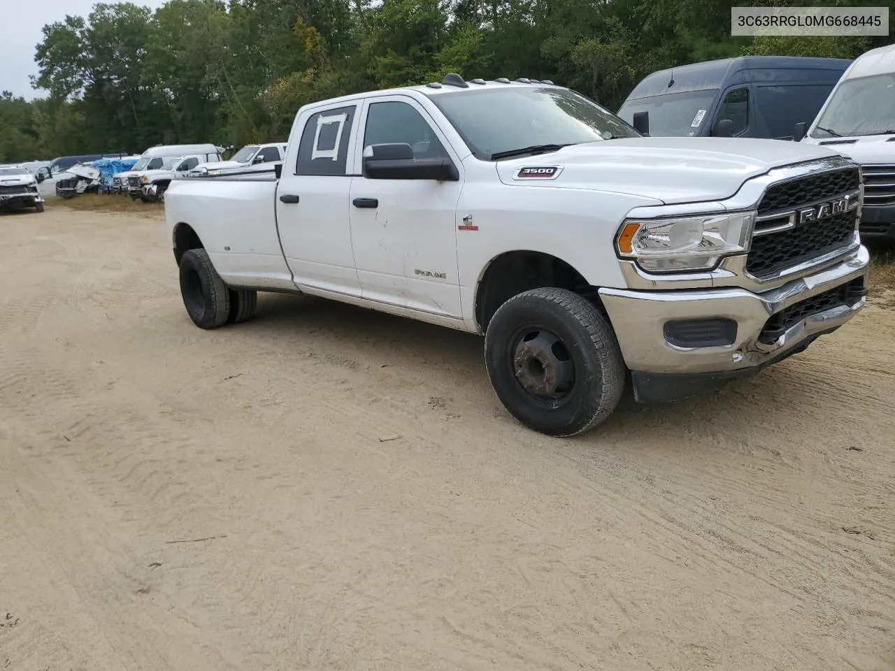 2021 Ram 3500 Tradesman VIN: 3C63RRGL0MG668445 Lot: 72346424