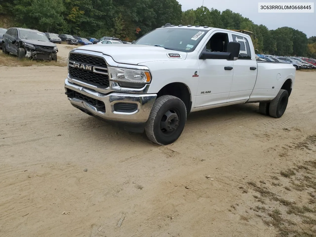 2021 Ram 3500 Tradesman VIN: 3C63RRGL0MG668445 Lot: 72346424