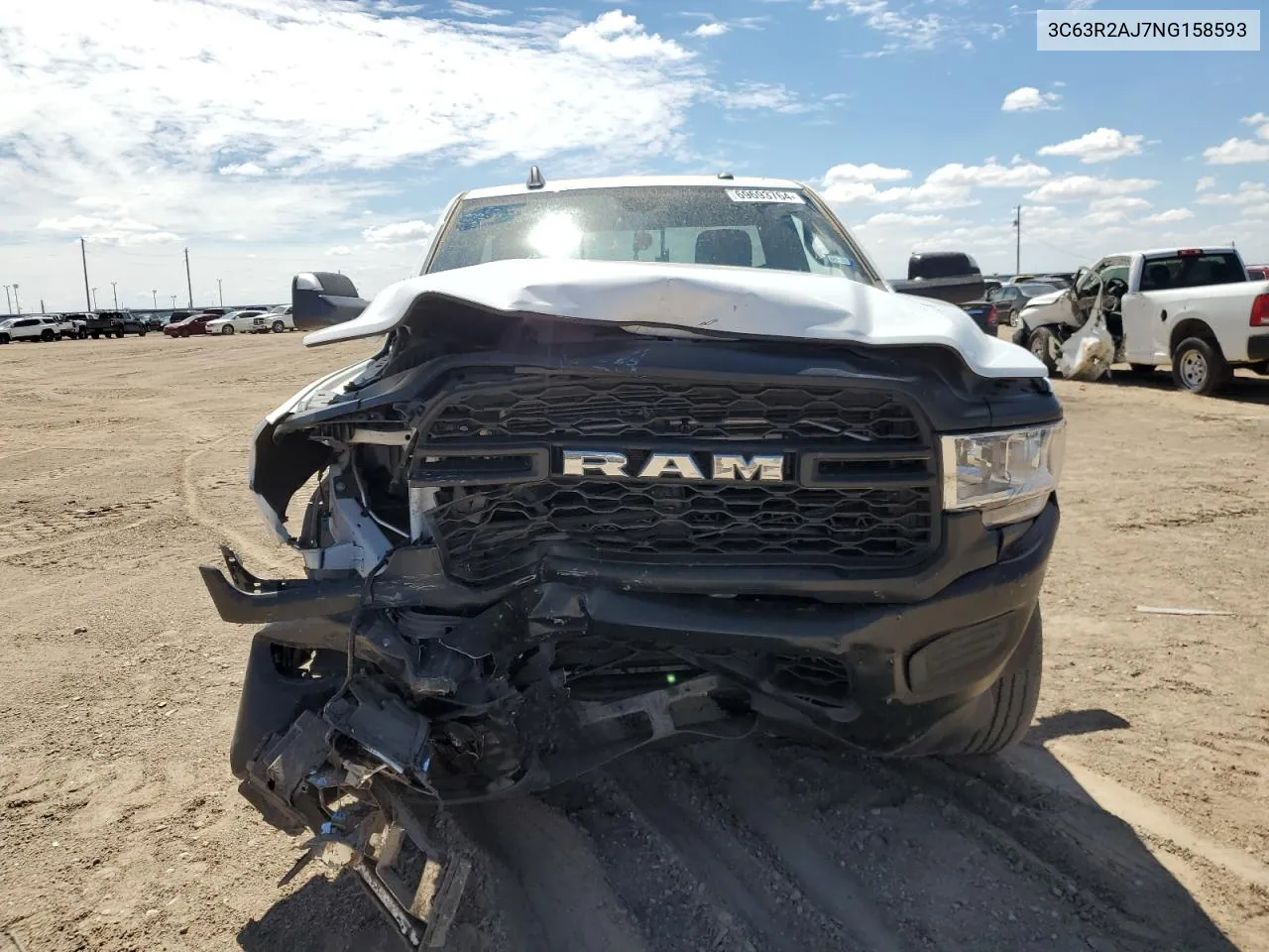 2022 Ram 3500 Tradesman VIN: 3C63R2AJ7NG158593 Lot: 69693764