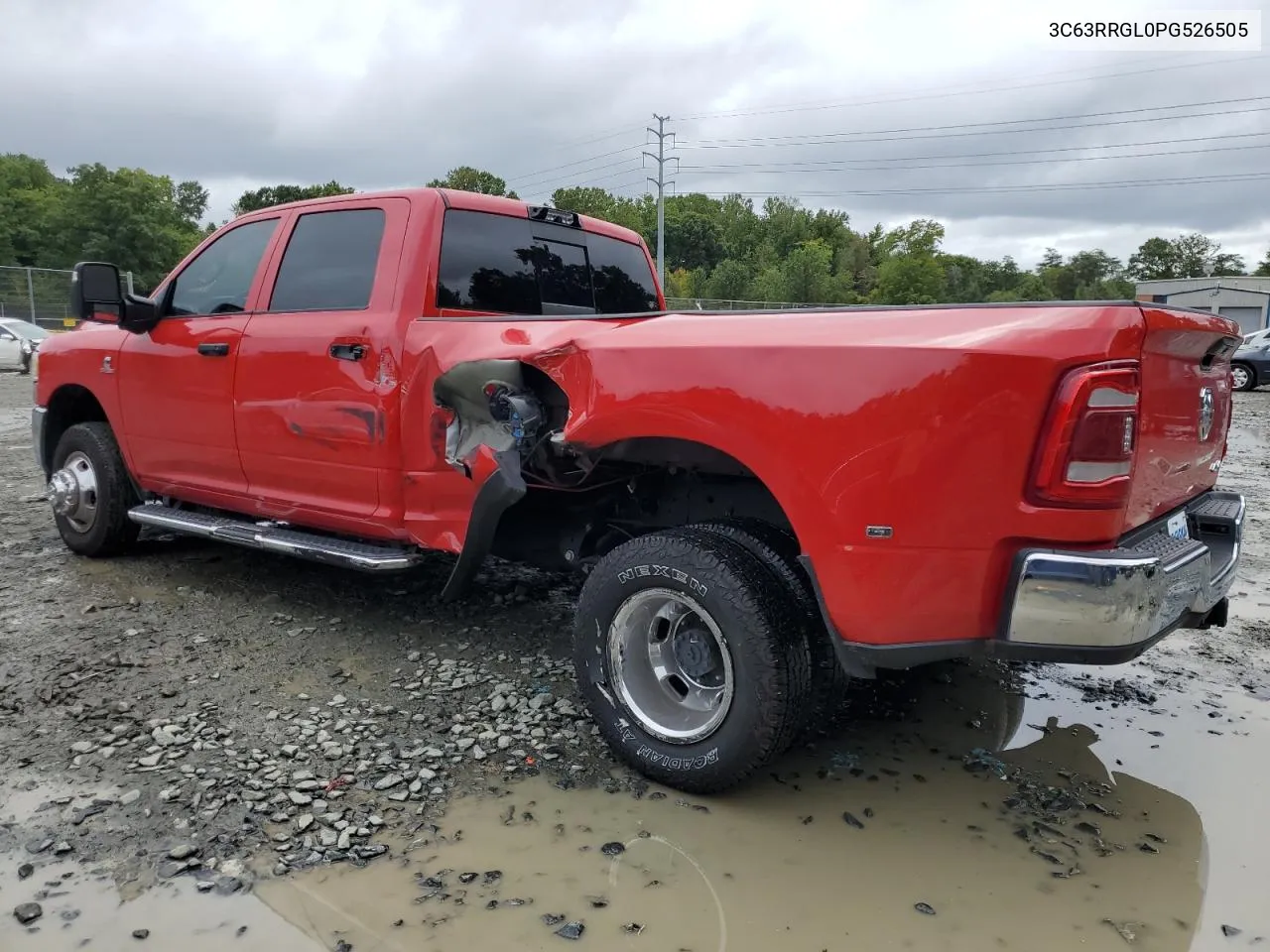 2023 Ram 3500 Tradesman VIN: 3C63RRGL0PG526505 Lot: 71932814