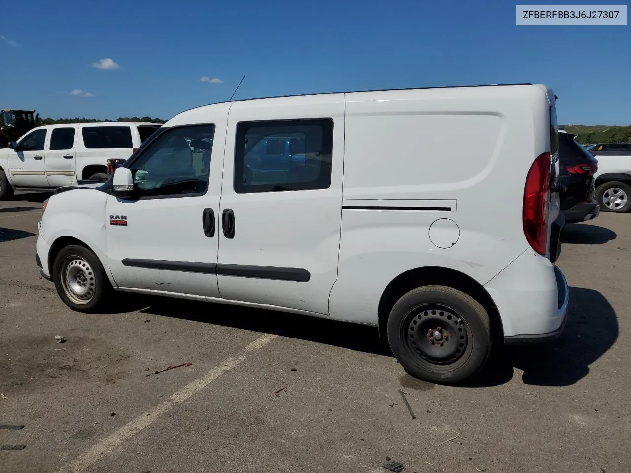 2018 Ram Promaster City Slt VIN: ZFBERFBB3J6J27307 Lot: 63820314