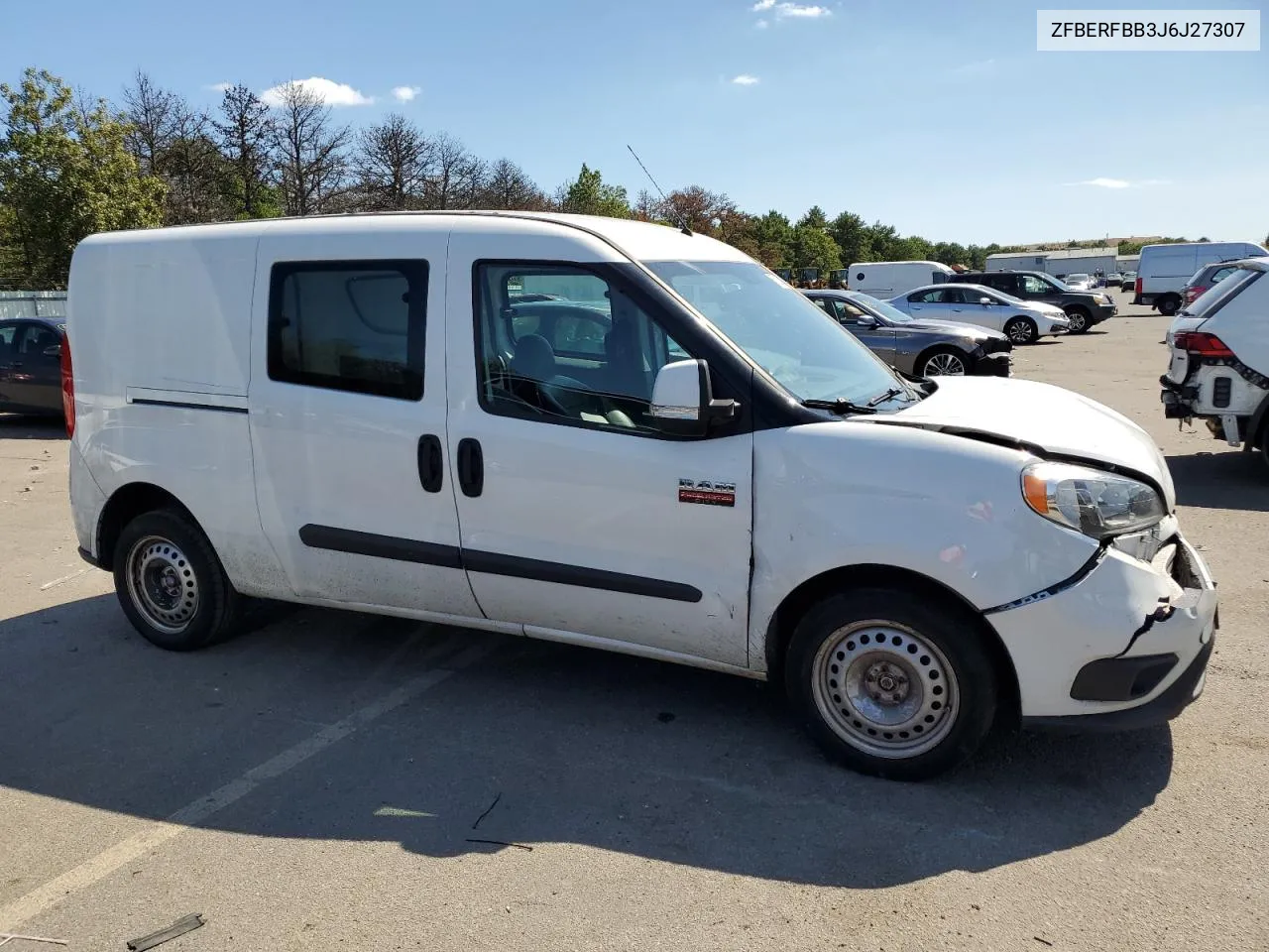 2018 Ram Promaster City Slt VIN: ZFBERFBB3J6J27307 Lot: 63820314