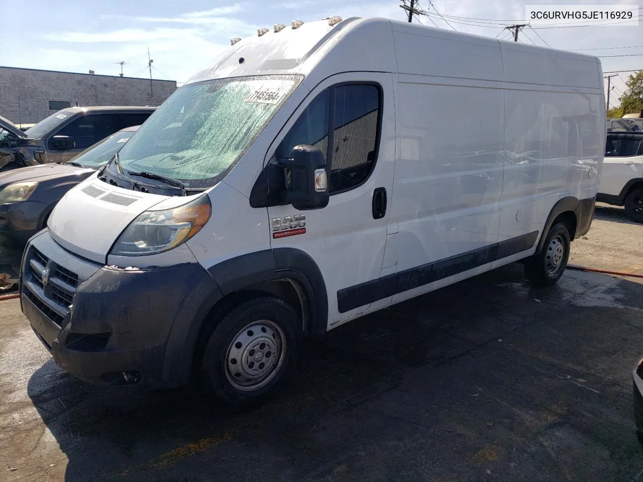 3C6URVHG5JE116929 2018 Ram Promaster 3500 3500 High