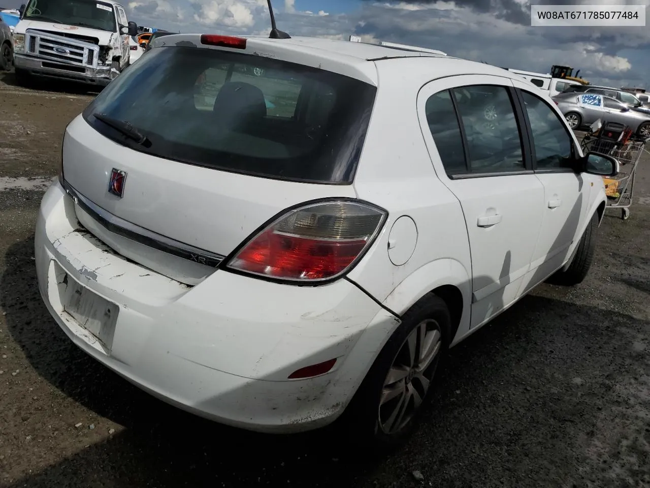 2008 Saturn Astra Xr VIN: W08AT671785077484 Lot: 43970774