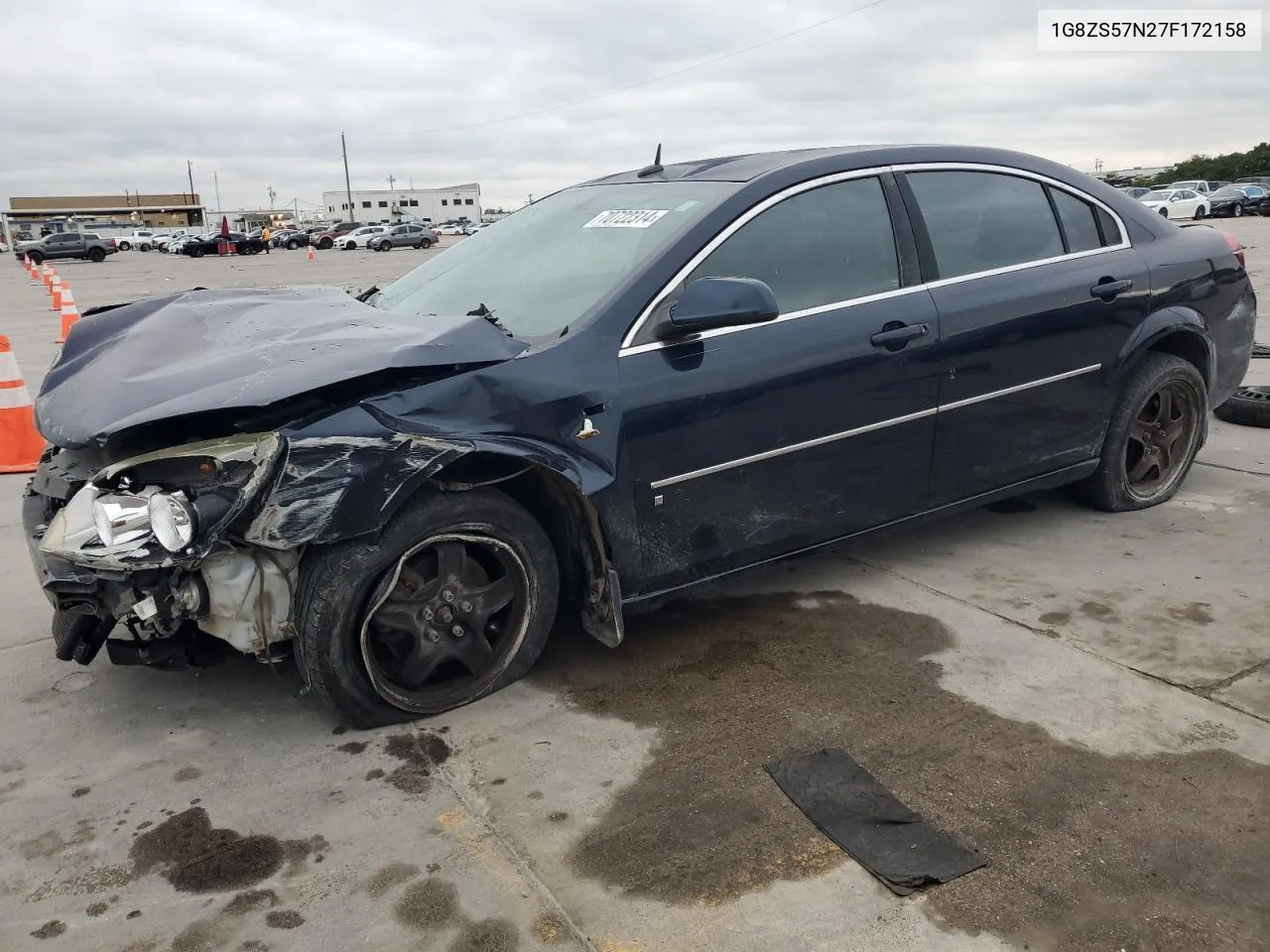 2007 Saturn Aura Xe VIN: 1G8ZS57N27F172158 Lot: 70722314